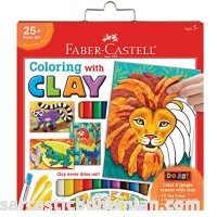 Faber-Castell Do Art Coloring with Clay Modeling Clay Art for Kids Coloring with Clay B0794PL9SD
